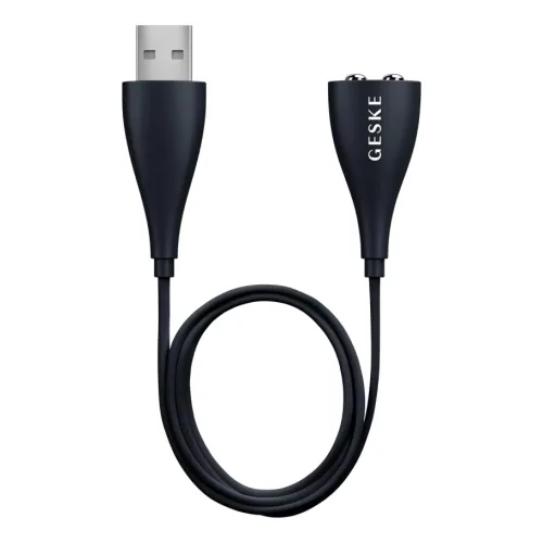 Магнітний USB кабель чорний GESKE Magnetic USB Cable Black