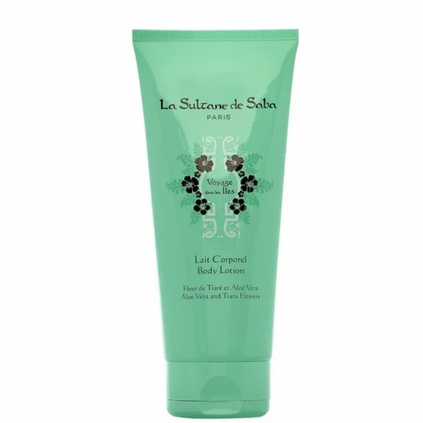 Молочко для Тіла Султан де Саба з Алоє Вера та Квітами Тіаре - La Sultane de Saba Lait Corporel Body Lotion Aloe Vera and Tiare Flowers 200 ml