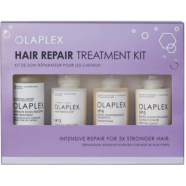 Набір для Відновлення Волосся OLAPLEX Hair Repair Treatment Kit Intensive Repair Set 4 SKU