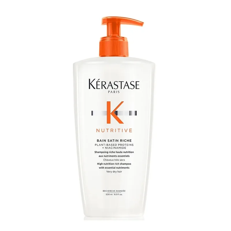 Nutritive Bain Satin Riche Shampoo - Зволожувальний шампунь-ванна для сухого волосся