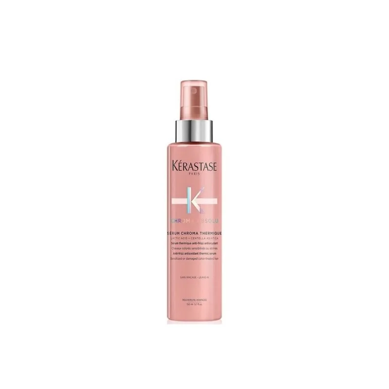 Kerastase Chroma Absolu Serum Chroma Thermique Термоактивний флюїд-спрей для захисту фарбованого чутливого та пошкодженого волосся 150 мл