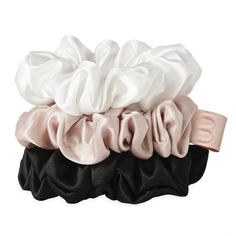 Mon Mou Silk Medium Scrunchies Set