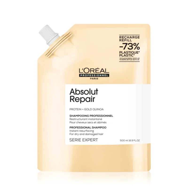 L'Oreal Professionnel Serie Expert Absolut Repair Refill Шампунь для інтенсивного відновлення пошкодженого волосся Refill 500 мл