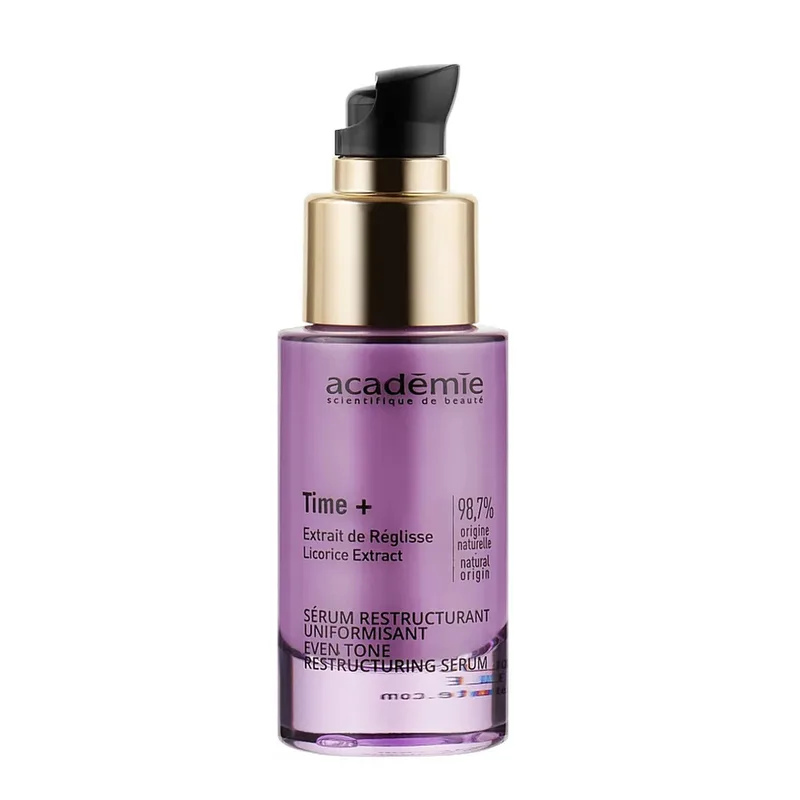 Academie Time+ Even Tone Restructuring Serum Коригуюча сироватка для вирівнювання тону 30 мл