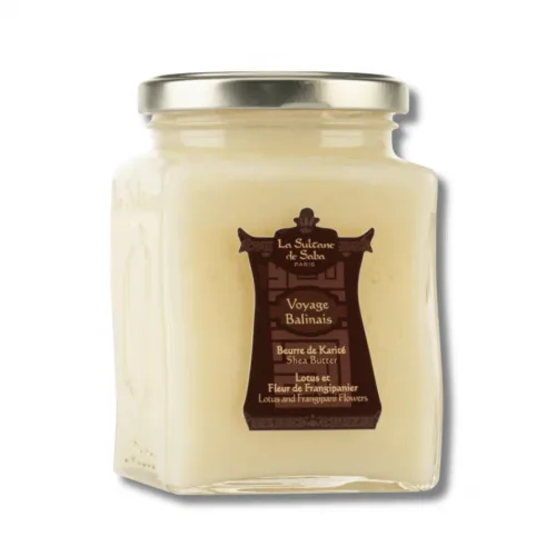 Масло каріте з ароматом лотоса і франжипані - La Sultane De Saba Beurre De Karite Lotus Et Frangipanier