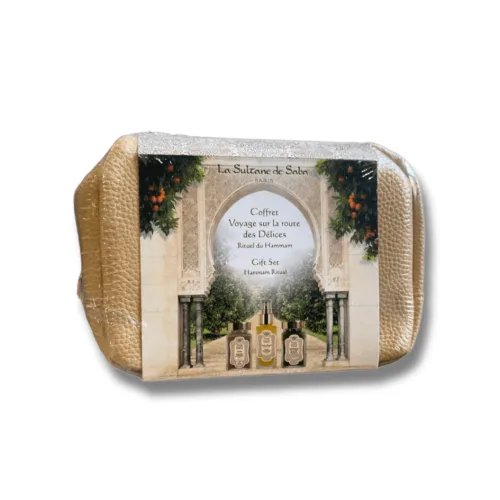 Набір для догляду за тілом та волоссям "Ритуал хаммама" - La Sultane de Saba Gift Set Hammam Ritual