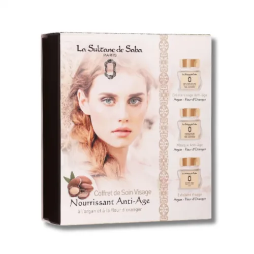 Набір з маслом Аргану - La Sultane de Saba Argan Gift Set
