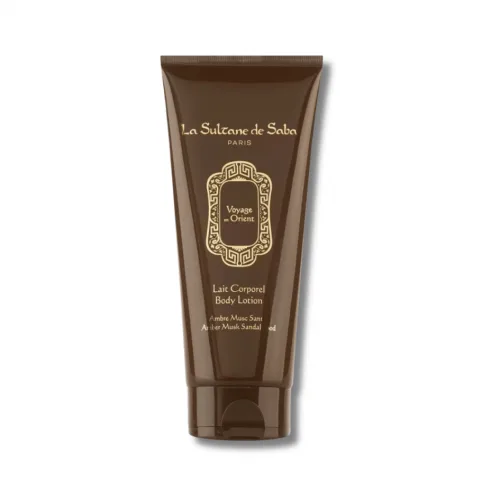 Молочко для тіла "Амбра, мускус, сандал" - La Sultanе De Saba Body Lotion Amber Musk Santal
