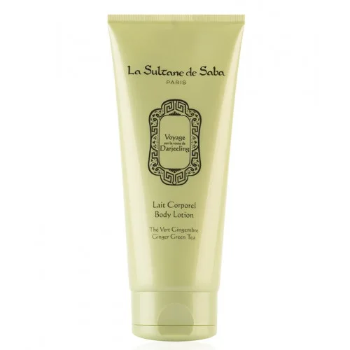 Молочко для тіла "Зелений чай та Імбир" - La Sultane de Saba Lait Corporel Body Lotion The Vert Gingembre