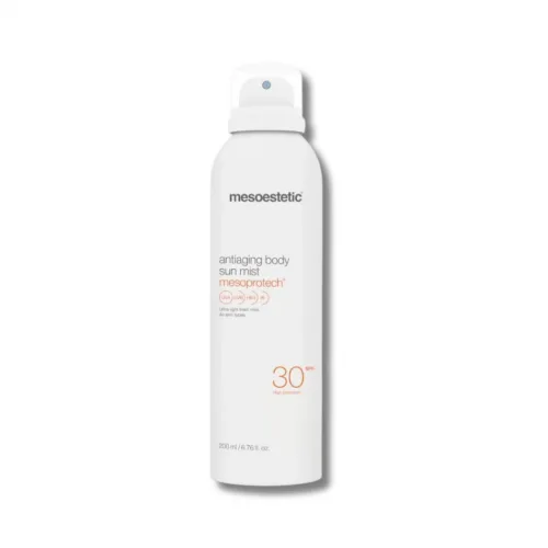 Сонцезахисний спрей для тіла з антивіковим ефектом SPF 30 - Mesoestetic Antiaging body sun mist SPF 30