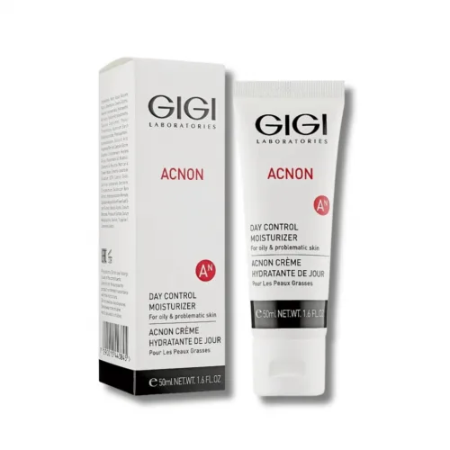 Денний зволожувальний крем для жирної й комбінованої шкіри Acnon Day Control Moisturizer Gigi, 50 мл