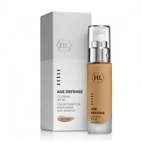 СС Крем для обличчя - Holy Land Cosmetics Age Defense CC Cream SPF50 Natural 30ml