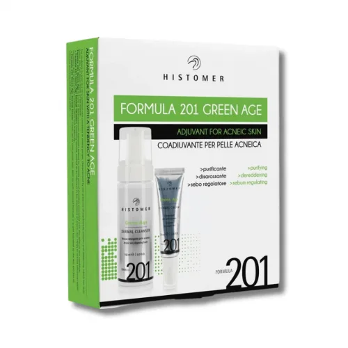 Набір комплексний догляд для шкіри з акне - Histomer Formula 201 Green Age Complete Acne Kit