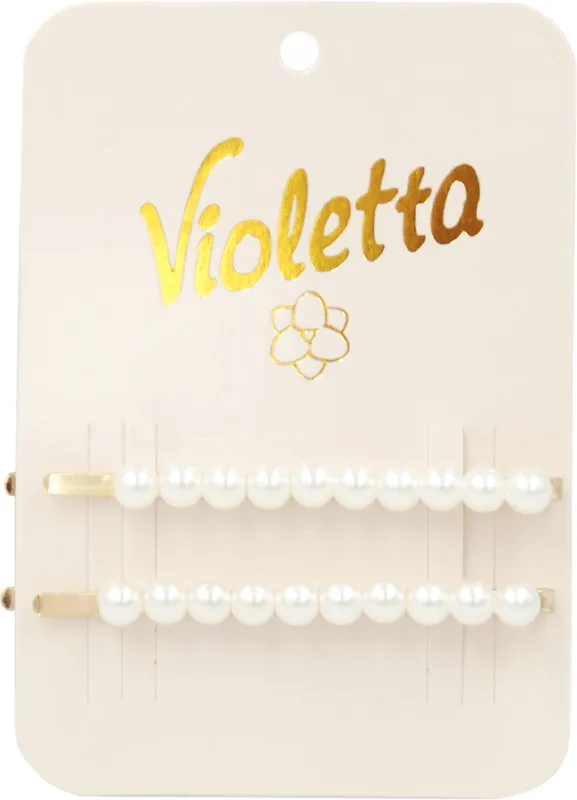 Ніжний комплект заколок з прикрасами Violetta, 2 шт
