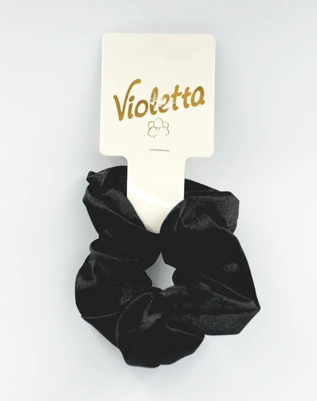 Violetta гумка для волосся оксамит, 1шт