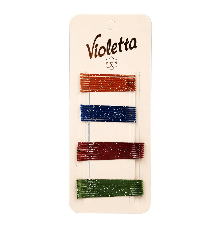 Violetta Невидимки для волосся з блискітками, 32шт