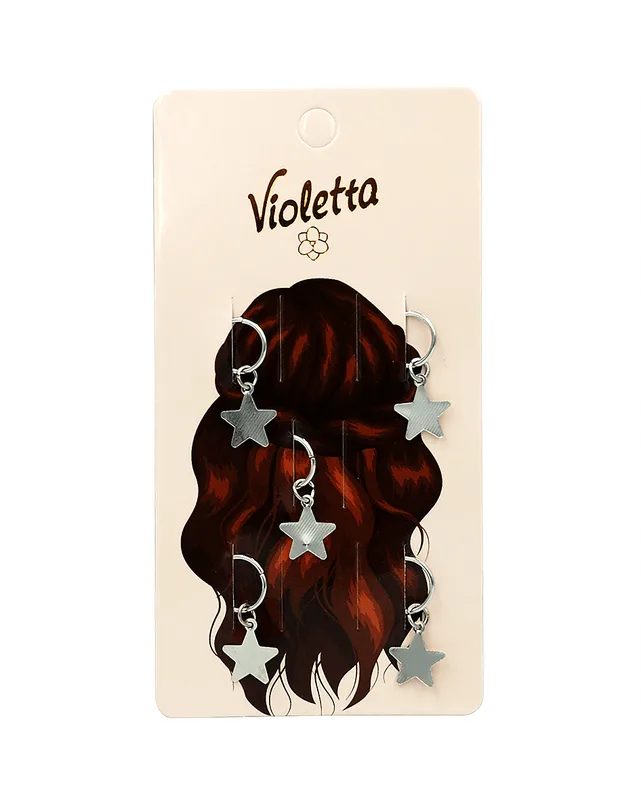 Violetta col. пірсинг для волосся артикул CH-SM-23-517, 5 штук