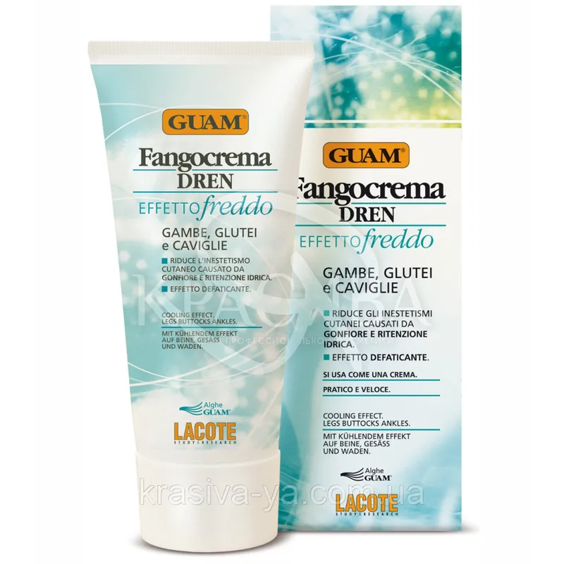 Фанг крем "Холодна формула" з дренажним ефектом Guam Fangocrema Effetto Freddo