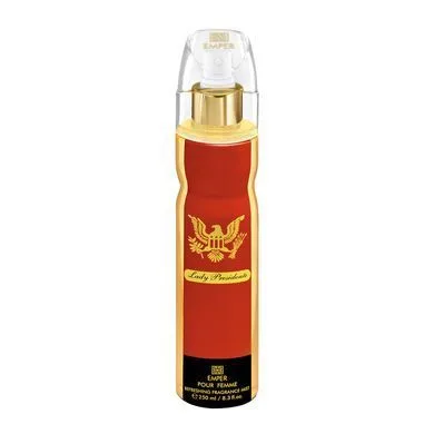 Спрей для тіла жіночий body mist Lady Presidente - 250 мл Emper (305572037)