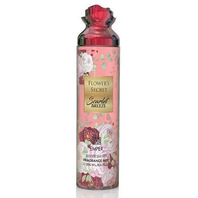 Спрей для тіла жіночий body mist Flower'S Secret Scarlet Breeze - 250 мл Emper (305572057)