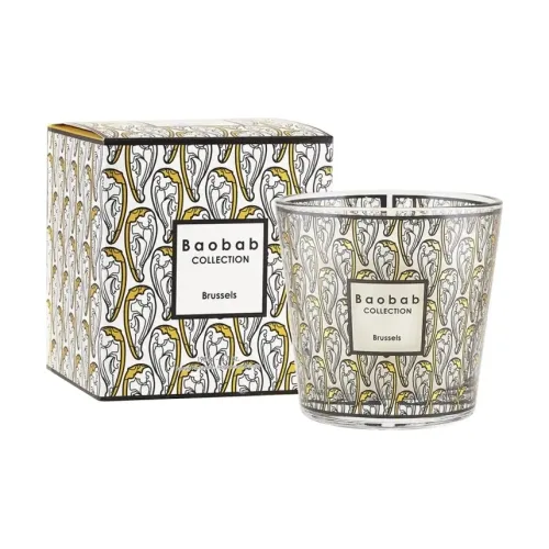 Ароматична свічка з ароматом кедру, сандалового дерева та меду BAOBAB COLLECTION My First Baobab Brussels — вага 190 г