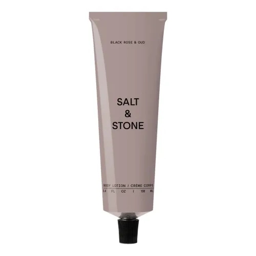 Зволожуючий лосьйон для тіла з ароматом чорної троянди та уда SALT & STONE Body Lotion Black Rose & Oud — обʼєм 100 мл
