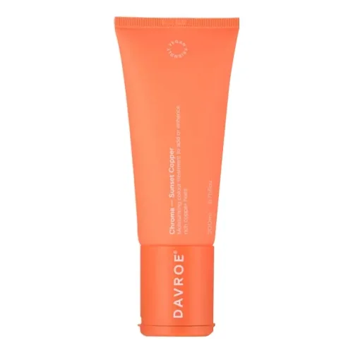 Тонуючий бальзам для волосся DAVROE Chroma Sunset Copper — обʼєм 200 мл