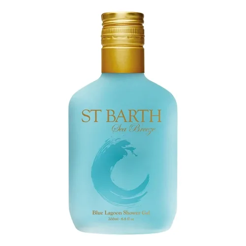 Гель для душу з ароматом морського бризу та цитрусів LIGNE ST. BARTH Blue Lagoon - Shower Gel — обʼєм 200 мл