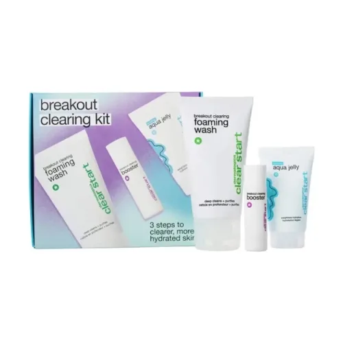 Лікувальний набір "Очищення та догляд за проблемною шкірою" DERMALOGICA Clear Start Breakout Clearing Kit