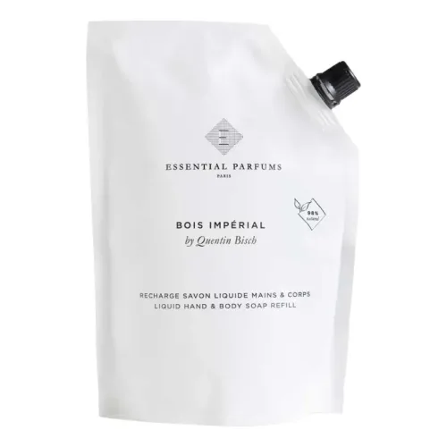 Рідке мило для рук і тіла (змінний блок) ESSENTIAL PARFUMS Bois Imperial Liquid Body & Hand Soap Refill — обʼєм 500 мл