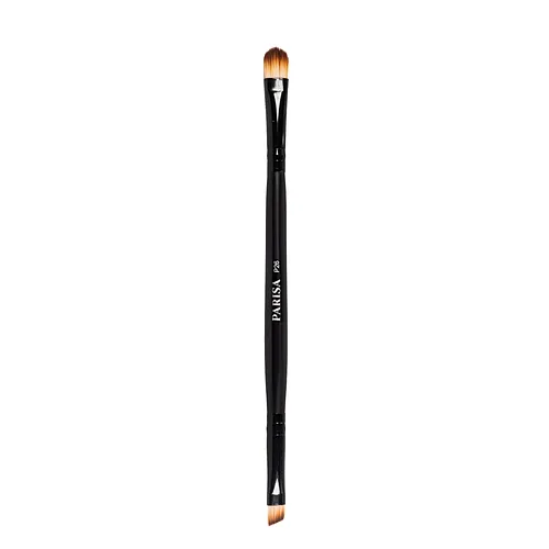 Пензлик для тіней та підводки двобічний Parisa Cosmetics Р-26