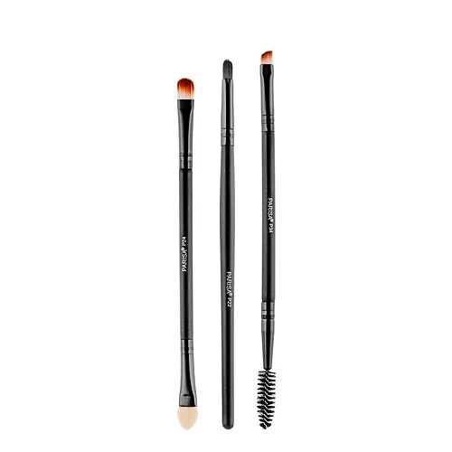 Набір пензлів для макіяжу губ та очей Parisa Cosmetics Р-102