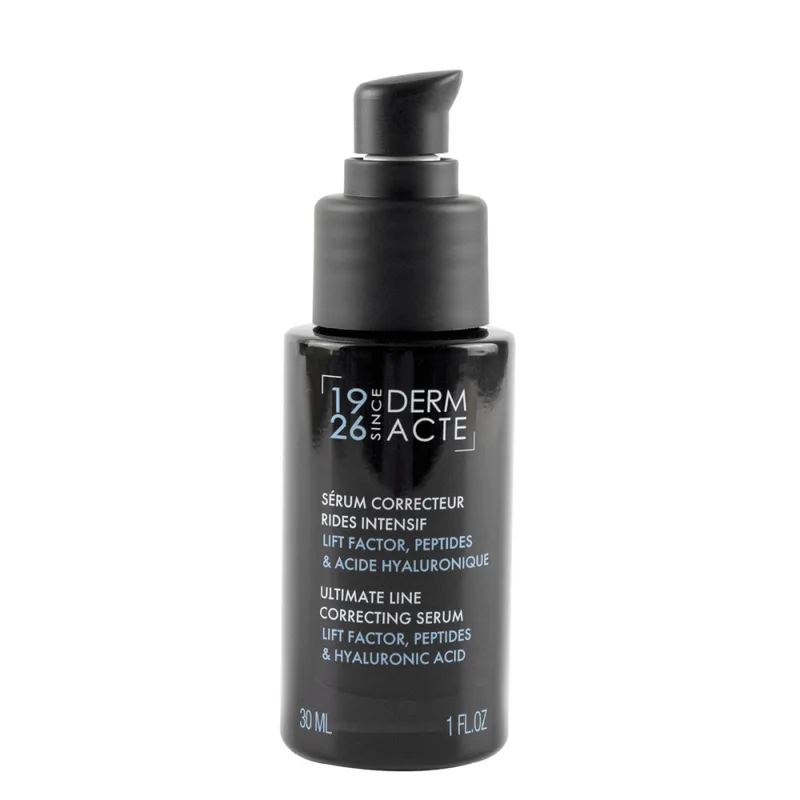 Сироватка від зморшок коригувальна з ліфтинг-фактором Derm Acte Ultimate Line Correcting Serum Academie, 30 мл