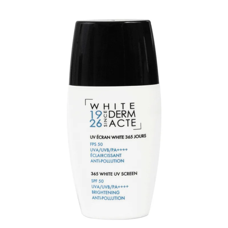 Academie White Derm Acte 365 White UV Screen SPF 50 UVA/UVB/PA++++ Освітлюючий захисний крем 365 днів SPF 50 30 мл