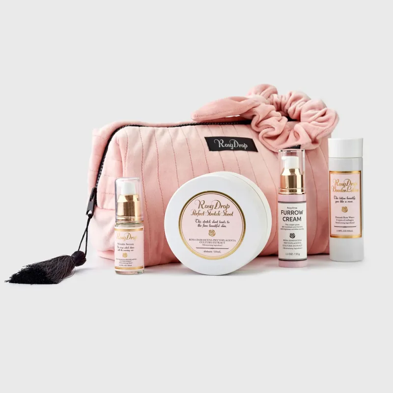 Rosy Drop Gift Set Подарунковий набір з косметичкою