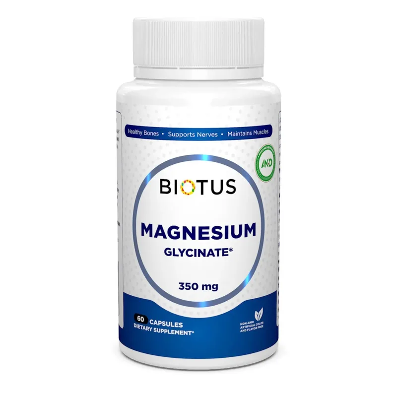 Biotus Magnesium Glycinate 350 mg Магній гліцинат 350 мг