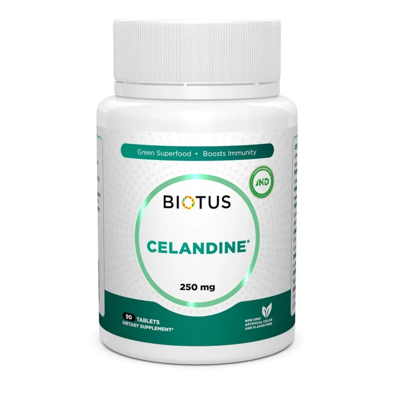 Biotus Celandine 250 mg Чистотіл 250 мг 90 таблеток