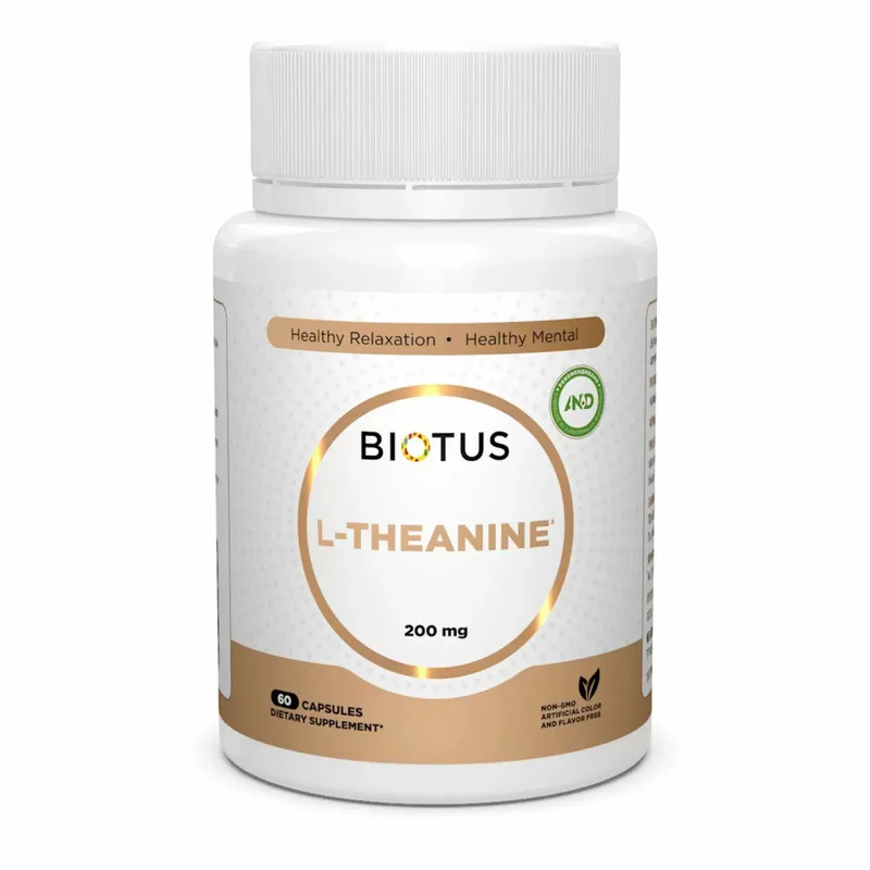 Biotus L-Theanine 200 mg L-теанін 200 мг