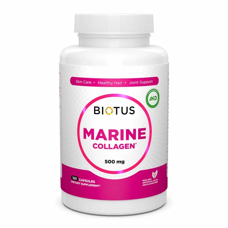 Biotus Marine Collagen 500 mg Морський колаген 120 капсул