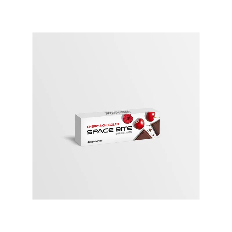 SpaceFood Space Bite Cherry&Chocolate Протеїнові батончики вишня шоколад 10 шт х 45 г