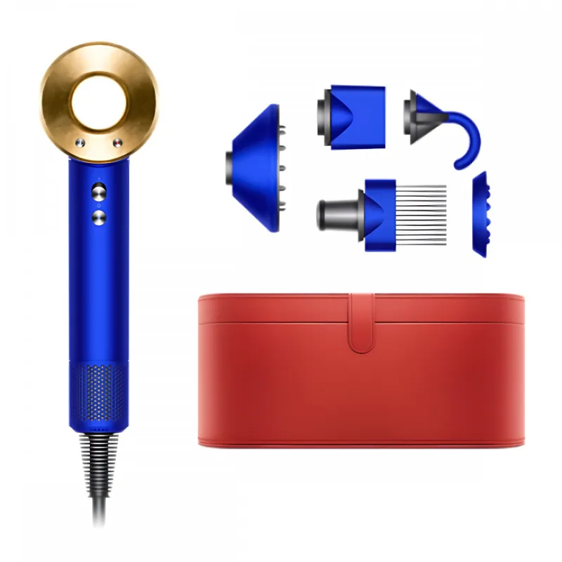 Фен Dyson HD07 Supersonic 23.75K Blue/Gold