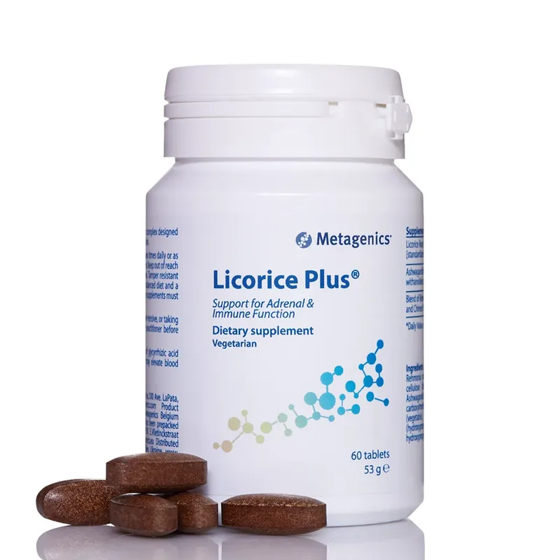 Metagenics Licorice Plus Дієтична добавка "Лікорайс Плюс №60"