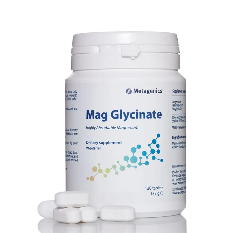 Metagenics Mag Glycinate Дієтична добавка "Маг Гліцинат №120"