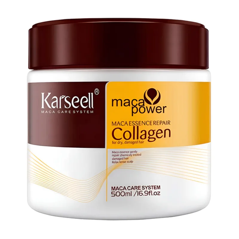Karseell Maca Essence Repair Collagen Hair Mask Маска для волосся 500 мл