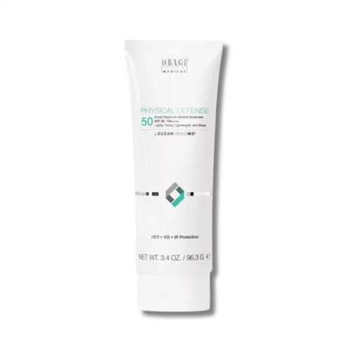 Тонуючий сонцезахисний крем на мінеральній основі SPF 50 - Obagi Medical Suzanogimd Physical Defense Sunscreen SPF 50 50ml