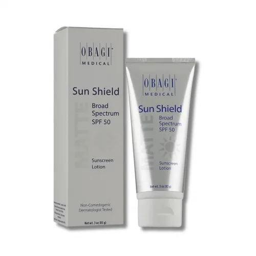 Матуючий сонцезахисний крем SPF 50 - Obagi Sun Shield Matte Broad Spectrum SPF 50