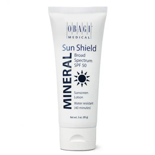 Легкий сонцезахисний крем SPF 50 на мінеральній основі - Obagi Sun Shield Mineral Broad Spectrum SPF 50