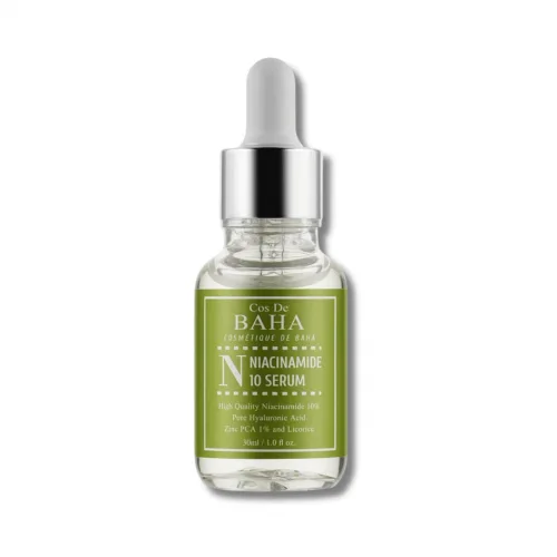 Сиворотка з ніацинамідом і цинком - Cos de Baha 10% Niacinamide Serum With Zinc 1% 48ml