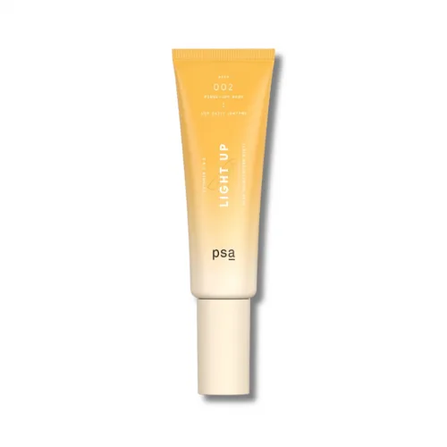 Освітлююча маска для обличчя з вітамінами С та Е - PSA Light Up Vitamin C&amp;E Flash Brightening Mask 25g