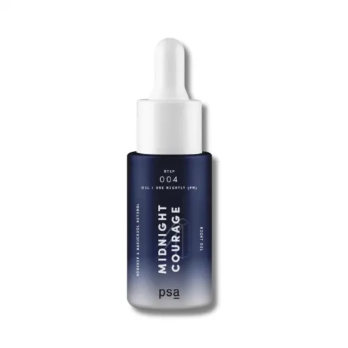Ретинолова нічна олія із шипшиною - PSA Midnight Courage Rosehip &amp; Bakuchiol Retinol Night Oil 10ml